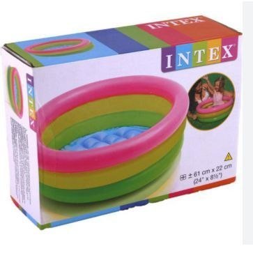 đī¸đ Intex Inflatable Baby Bath Tub & Swimming Pool đŗđĻ