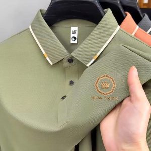 Premium Polo Shirt with China Sticker