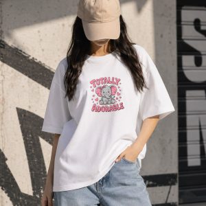 Premium Drop Shoulder T-Shirt for Women |Trendy Print Oversized Tee | Summer Friendly 8928